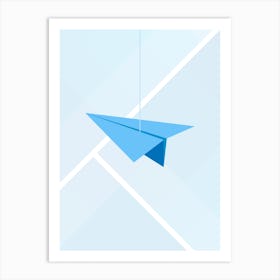 Blue Plane Variant Art Print