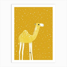 Yellow Camel 2 Art Print