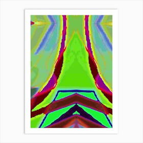 Abstract Psychedelic Art 5 Art Print