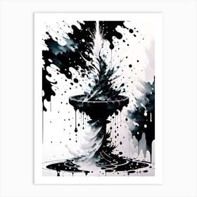 Splatter Painting 8 Art Print