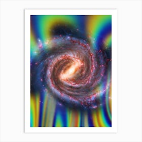 Galaxy In Space Art Print