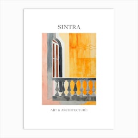 Sintra Travel And Architecture Poster 4 Art Print