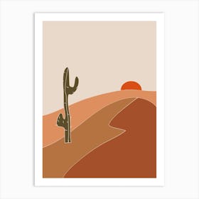 Southwest Sunset Art Print