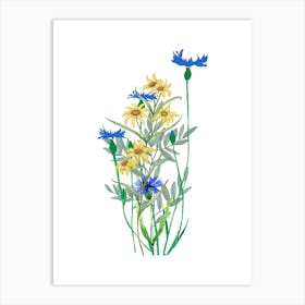 Wildflowers.uk Art Print