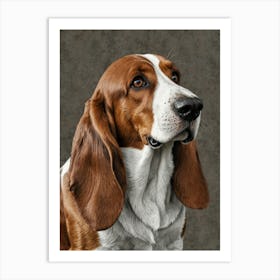 Basset Hound Art Print