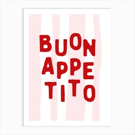 Buon Appetito Art Print