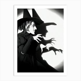 Margaret Hamilton In The Role Of Miss Gulch, The Wicked Witch Of The West Art Print