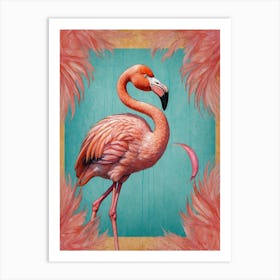 Flamingo 17 Art Print