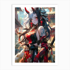 Shuten Doji FGO 10 Art Print