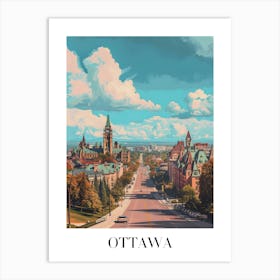 Ottawa Cityscape 1 Art Print