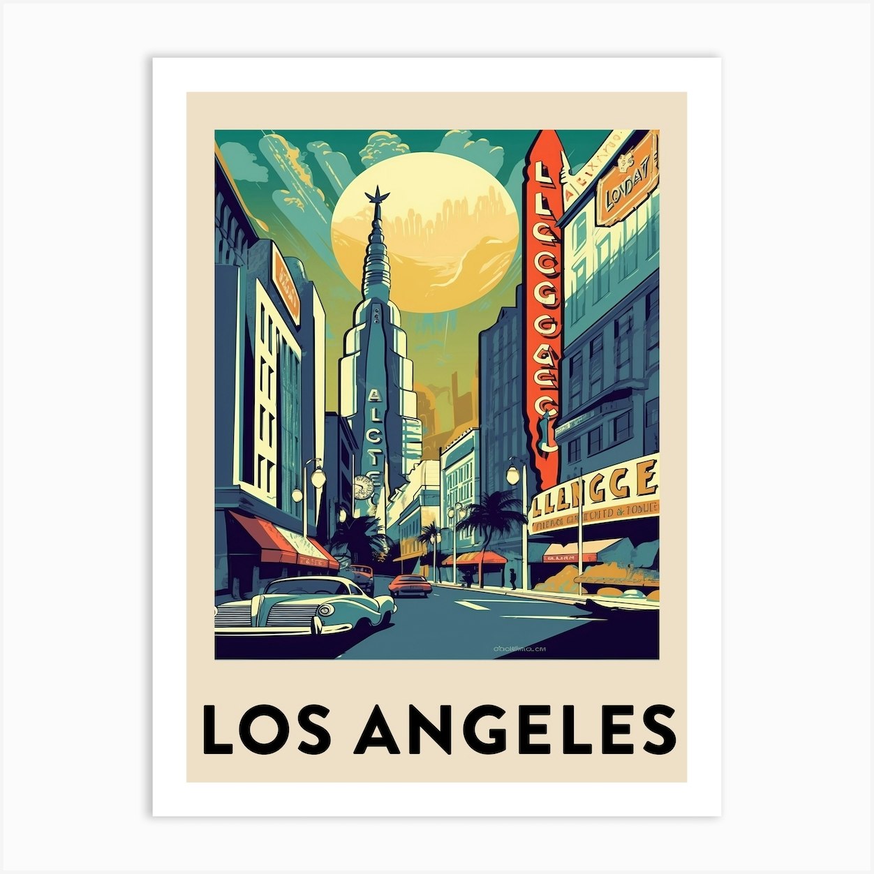 Canvas Rolled Printing in Los Angeles