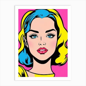 Comic Style Pop Art Art Print