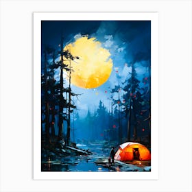 Midnight Shadows Art Print