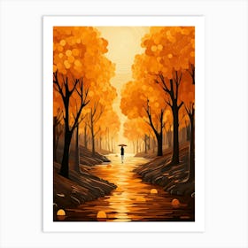 Modern Forest 6 Art Print