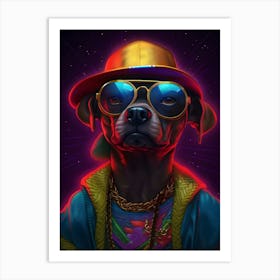 Africanis Dog Art Print