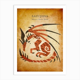 Safi Jiiva Vintage Art Print