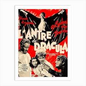 House Dracula, Movie Poster Art Print