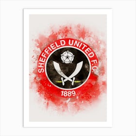 Sheffield United 3 Art Print