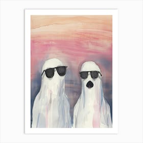 Ghosts 8 Art Print