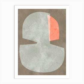 Modern geometric shapes 11 Art Print