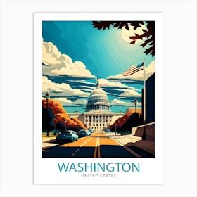 Washington D Art Print