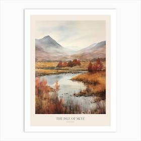 The Isle Of Skye Scotland Uk Trail Poster Art Print