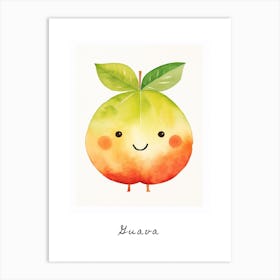 Friendly Kids Guava Poster Art Print