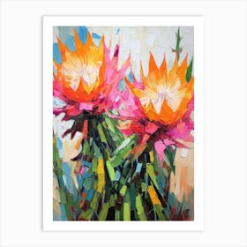 Cactus Painting Melocactus 2 Art Print