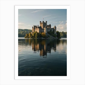 Castle On Loch Ryan Art Print