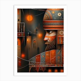 Russ City Art Print