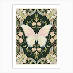 William Morris Print Butterfly Botanical Exhibition Poster Vintage Wall Art Textiles Art Vintage Poster Art Print Art Print