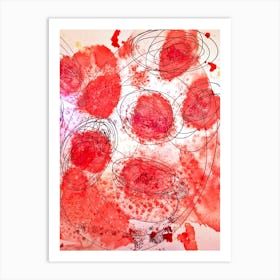 Red Blood Cells Art Print