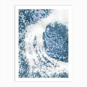 Abstraction Blue Ocean 1 Art Print