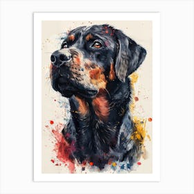 Rottweiler 1 Art Print