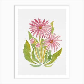 Gerberas Art Print