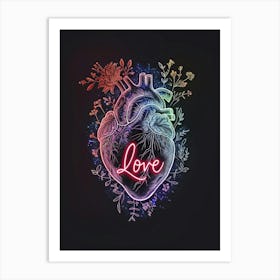 Heart Of Love 3 Art Print