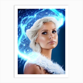 Ice Queen Art Print