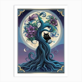 Tree Of Life Style William Morris Art Print