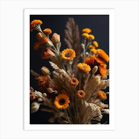 Dried Flowers 3 Art Print