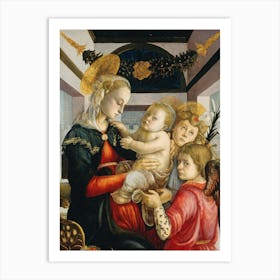 Sandro Botticelli Madonna And Child 5 Art Print