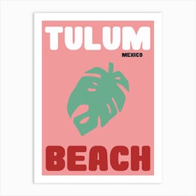 Tulum Art Print