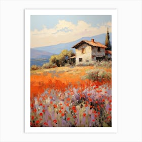 Poppies In The Meadow 1 Art Print