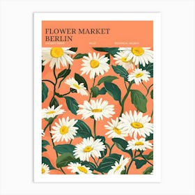 Flower Market Berlin Art Print