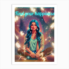 Find Your Happiness Art Print