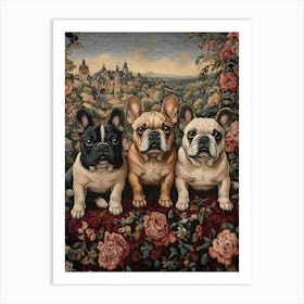 French Bulldog Tapestry 1 Art Print