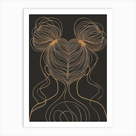 Portrait Of A Woman 517 Art Print