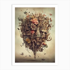 City In The Sky 2 Art Print