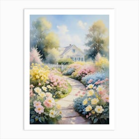 Garden Path Art Print