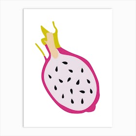 Dragon Fruit Art Print