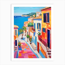 Palma De Mallorca 5 Fauvist Painting Art Print